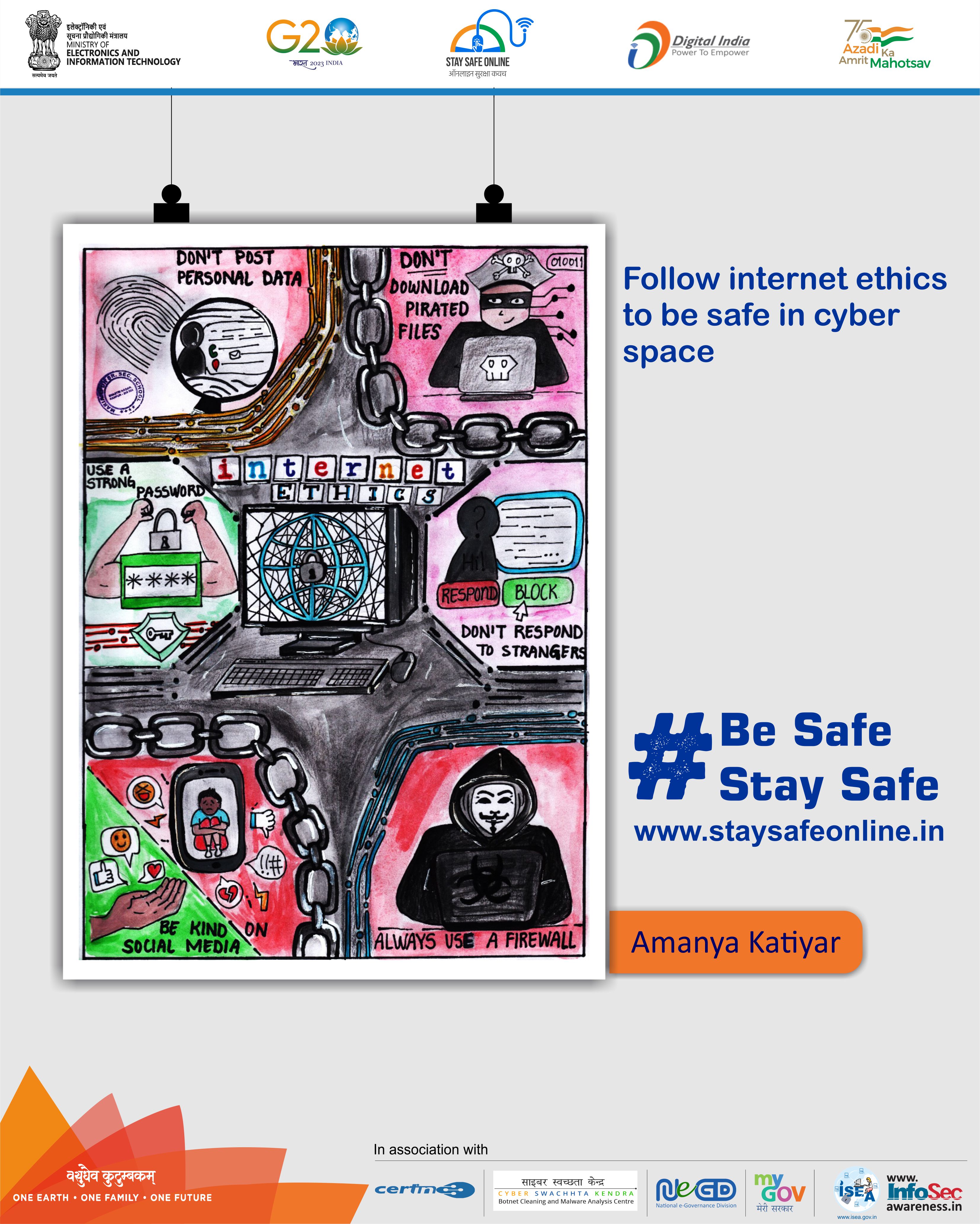 2021 National Cybersecurity Awareness Poster Contest Winner