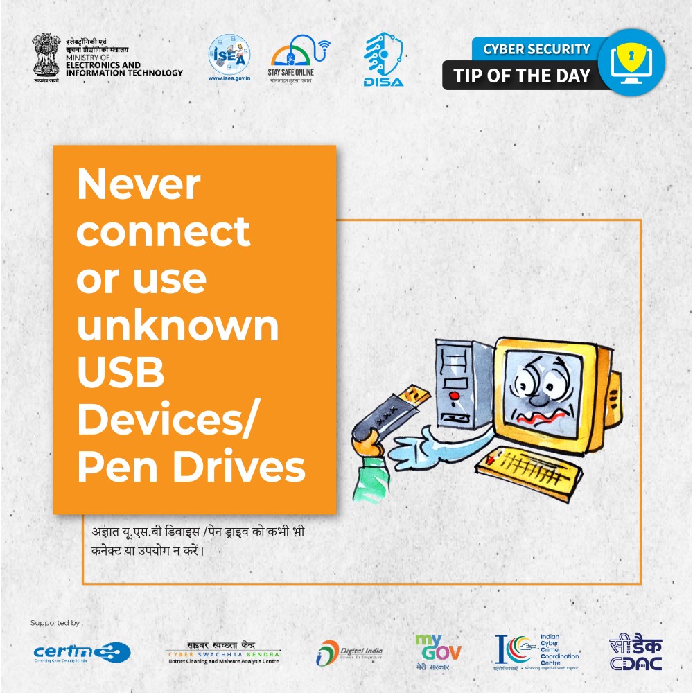 Cyber Security Tip of the Day 