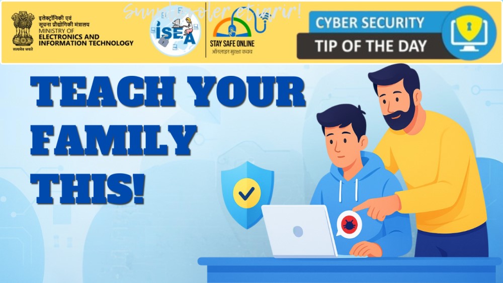 Cyber Security Tip Video 19 Nov 2025
